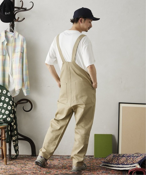 JOURNAL STANDARD relume（ジャーナルスタンダード　レリューム）の「CALIFORNIA OVERALL / オーバーオール（サロペット/オーバーオール・メンズ・ブラック/ベージュ/ブルー・MEDIUM/LARGE）」の9枚目の写真