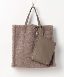 カシュカシュ cachecache / リバーシブルボアトート