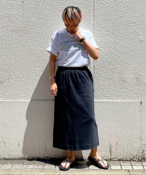 MANASTASH（マナスタッシュ）の「【直営店限定】MANASTASH N.A.U/マナスタッシュエヌエーユー　DOT LOGO TEE ドットロゴティー（Tシャツ/カットソー・メンズ・ホワイト/ブラック・MEDIUM/LARGE/X-LARGE）」の11枚目の写真