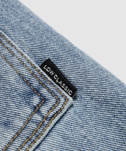 デニム・ジーパン LOW CLASSIC / STRAIGHT FIT DENIM (2COLORS) LOW CLASSIC（ロウ クラシック）の「STRAIGHT FIT DENIM（デニム
