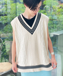 CAL O LINE | 《別注》【CAL O LINE/キャルオーライン】TIDEN VEST：ベスト(ベスト)