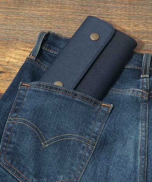 Lee(リー)の「Lee/リー CORDURA コーデュラデニム ロングウォレット(財布・メンズ・ブラック/ネイビー・FREE)」の10枚目の写真