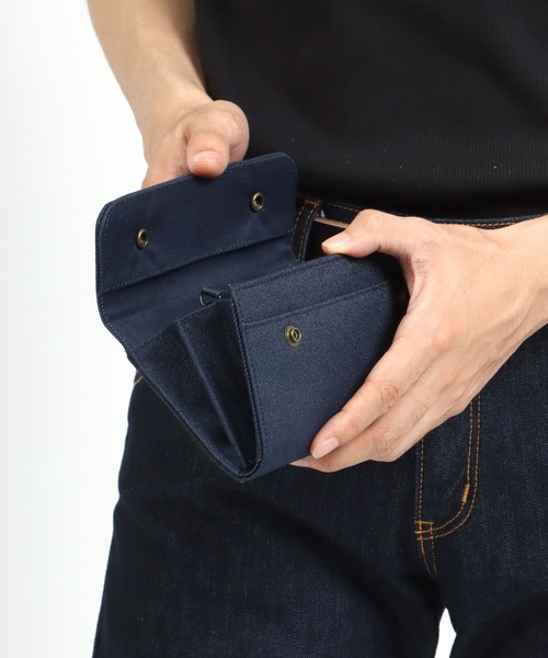 Lee(リー)の「Lee/リー CORDURA コーデュラデニム ロングウォレット(財布・メンズ・ブラック/ネイビー・FREE)」の18枚目の写真