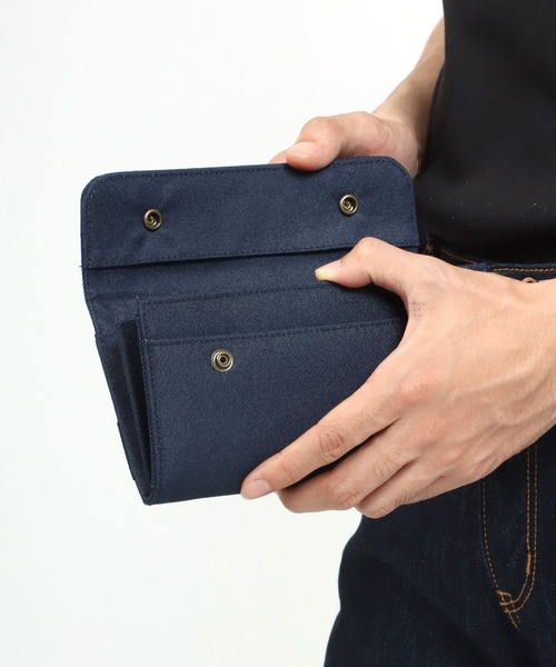 Lee(リー)の「Lee/リー CORDURA コーデュラデニム ロングウォレット(財布・メンズ・ブラック/ネイビー・FREE)」の19枚目の写真