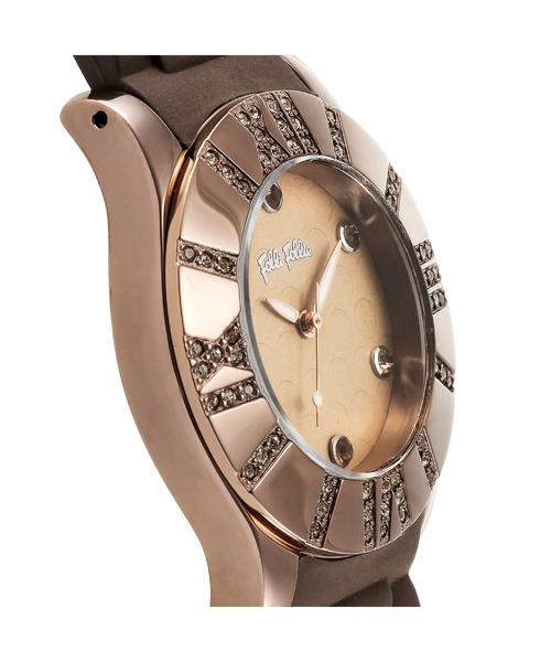 Folli Follie（フォリフォリ）の「Folli Follie/フォリフォリ DONNATA COLLECTION 腕時計 FF-WF8A021ZSB-BR レディース（アナログ腕時計・レディース・ブラウン・FREE）」の2枚目の写真