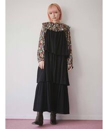 merry jenny | ストラップティアードキャミワンピース(ワンピース)