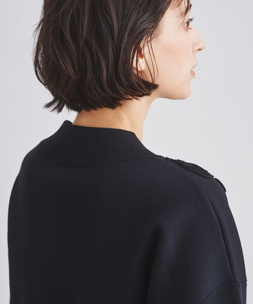 GRACE CONTINENTAL（グレースコンチネンタル）の「コード刺繍ニットカーディガン（カーディガン/ボレロ・レディース・ブラック/ホワイト・36）」の20枚目の写真