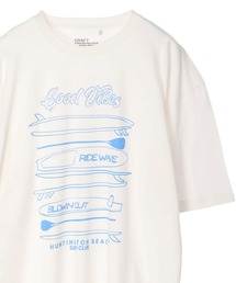サーフプリントTEE　＊