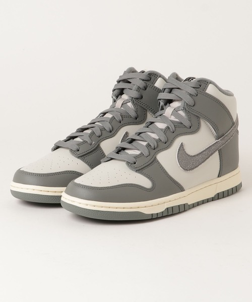 NIKE(ナイキ)の「NIKE DUNK HI RETRO SE VINTAGE ナイキ ダンクハイ ヴィンテージ スニーカー(スニーカー・メンズ・グレー・26.0cm/28.5cm/28.0cm/29.0cm/27.0cm/26.5cm/27.5cm)」の4枚目の写真