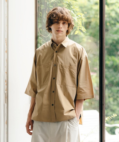 【卒入学式】MOUN TEN. ベージュシャツ　ブラックパンツ　セット売り140 卒入学式】MOUN TEN. ベージュシャツ ブラックパンツ セット売り140