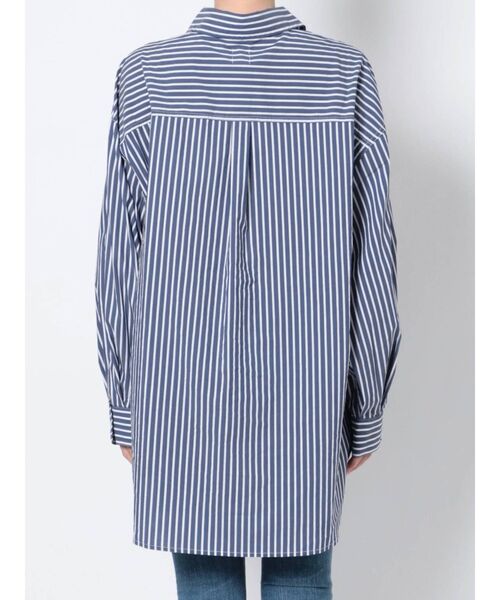 Ungrid（アングリッド）の「スリーブボリュームビッグストライプシャツ（シャツ/ブラウス・レディース・グリーン/ブルー・FREE）」の19枚目の写真