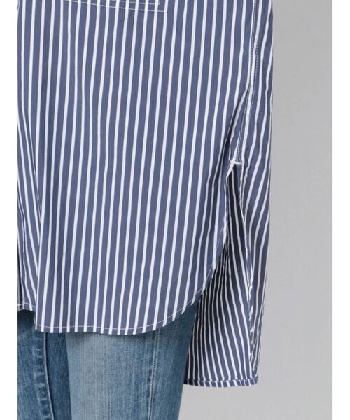 Ungrid（アングリッド）の「スリーブボリュームビッグストライプシャツ（シャツ/ブラウス・レディース・グリーン/ブルー・FREE）」の22枚目の写真