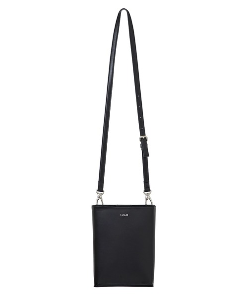 LiNoH（リノー）の「LEATHER BAG（ショルダーバッグ・メンズ・オフホワイト/ブルー/ブラック・FREE）」の3枚目の写真