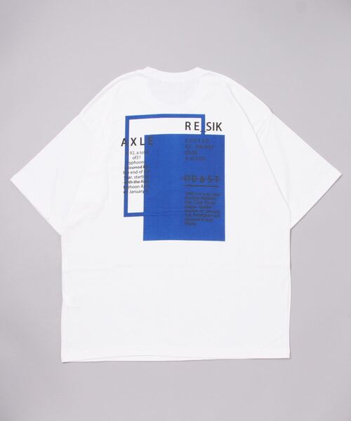 Figments（フィグメンツ）の「AXLE Tシャツ（Tシャツ/カットソー・レディース・ホワイト/ブラック・FREE）」の17枚目の写真