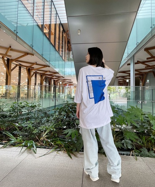 Figments（フィグメンツ）の「AXLE Tシャツ（Tシャツ/カットソー・レディース・ホワイト/ブラック・FREE）」の3枚目の写真