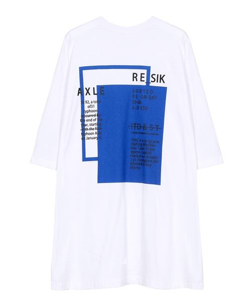 Figments（フィグメンツ）の「AXLE Tシャツ（Tシャツ/カットソー・レディース・ホワイト/ブラック・FREE）」の8枚目の写真