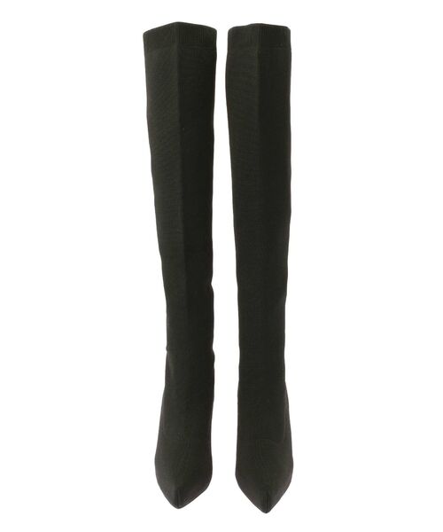 GYDA（ジェイダ）の「インストームニーハイニットブーツ（ブーツ・レディース・ブラック・SMALL/MEDIUM/LARGE）」の8枚目の写真