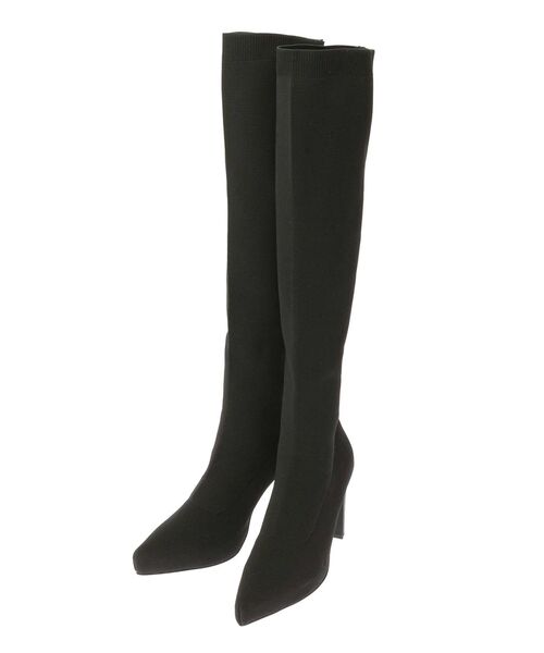 GYDA（ジェイダ）の「インストームニーハイニットブーツ（ブーツ・レディース・ブラック・SMALL/MEDIUM/LARGE）」の9枚目の写真