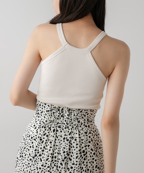 OLIVE des OLIVE（オリーブデオリーブ）の「カップ付アメスリタンク（タンクトップ・レディース・ブラック/ブルー/アイボリー・FREE）」の10枚目の写真