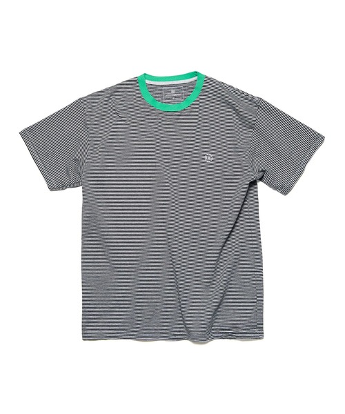 uniform experiment(ユニフォームエクスペリメント)の「TRIM COLOR BORDER TEE(Tシャツ/カットソー・メンズ・ブラック/ネイビー/グレー・2/3/1/4)」の3枚目の写真