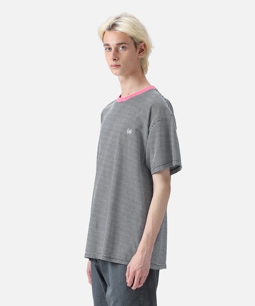 uniform experiment(ユニフォームエクスペリメント)の「TRIM COLOR BORDER TEE(Tシャツ/カットソー・メンズ・ブラック/ネイビー/グレー・2/3/1/4)」の17枚目の写真