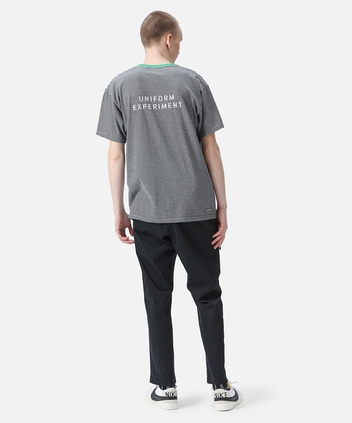 uniform experiment(ユニフォームエクスペリメント)の「TRIM COLOR BORDER TEE(Tシャツ/カットソー・メンズ・ブラック/ネイビー/グレー・2/3/1/4)」の22枚目の写真