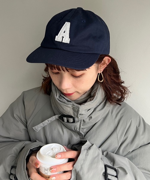 DISCOAT（ディスコート）の「オリジナルワッペン刺繍CAP（キャップ・レディース・ブラック/ベージュ/ネイビー/グリーン/モカ・FREE）」の5枚目の写真