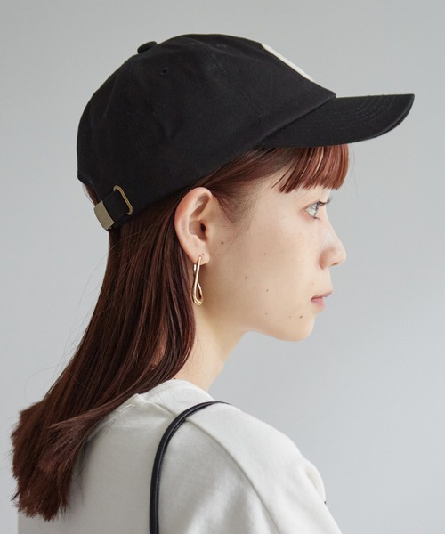 DISCOAT（ディスコート）の「オリジナルワッペン刺繍CAP（キャップ・レディース・ブラック/ベージュ/ネイビー/グリーン/モカ・FREE）」の17枚目の写真