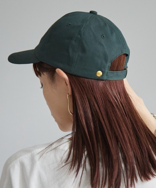 DISCOAT（ディスコート）の「オリジナルワッペン刺繍CAP（キャップ・レディース・ブラック/ベージュ/ネイビー/グリーン/モカ・FREE）」の19枚目の写真