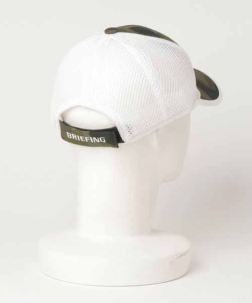 BRIEFING(ブリーフィング)の「WOMENS CAMO PRINT MESH CAP(キャップ・レディース・ネイビー/ホワイト/オリーブ/ブラック・FREE)」の5枚目の写真