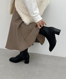 ORiental TRaffic | チャンキーヒールミドルブーツ/21408(ブーツ)