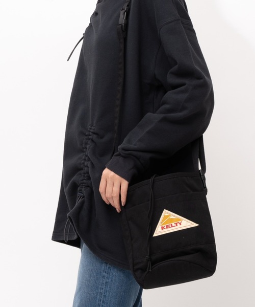 KELTY(ケルティ)の「KELTY / ケルティ ラウンド ボトム トートバッグ AGI ROUND BOTTOMTOTE(ショルダーバッグ・レディース・タン/ブラック・FREE)」の10枚目の写真