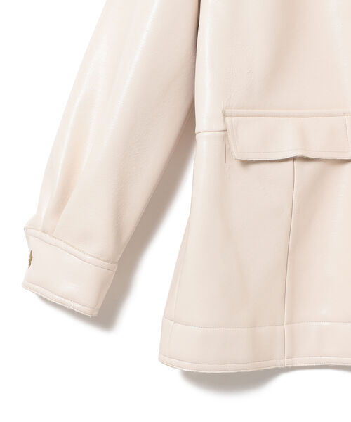 RBS(アールビーエス)の「RBS / ボンディング ブルゾン(ブルゾン・レディース・ブラック/アイボリー・ONE SIZE)」の11枚目の写真