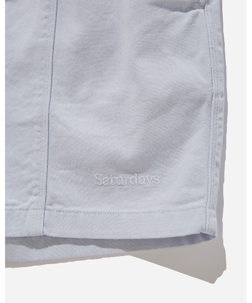 Saturdays NYC（サタデーズ ニューヨークシティ ）の「Mario Cotton Short（その他パンツ・メンズ・ネイビー/サックスブルー/グリーン・L/XL/X-SMALL/S/M）」の15枚目の写真