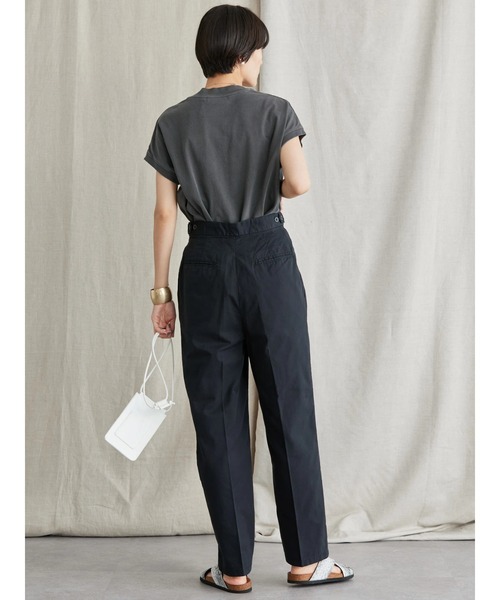 AMERICAN HOLIC(アメリカンホリック)の「綿ツイルタックパンツ(その他パンツ・レディース・ブラック/キャメル・L/M/S)」の11枚目の写真