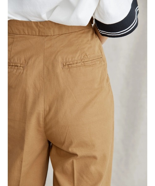 AMERICAN HOLIC(アメリカンホリック)の「綿ツイルタックパンツ(その他パンツ・レディース・ブラック/キャメル・L/M/S)」の18枚目の写真