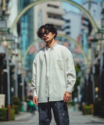 オーバーサイズ」に該当するメンズのシャツ/ブラウス（ホワイト/白色系