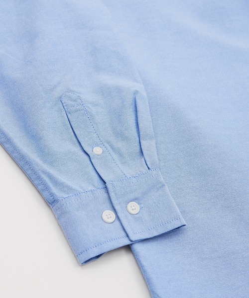 improves（インプローブス）の「【improves】オックス ボタンダウン オーバーサイズ 長袖シャツ（シャツ/ブラウス・メンズ・イエロー/サックスブルー/スカイブルー/ラベンダー/ブラック/ホワイト・LARGE/X-LARGE/MEDIUM）」の16枚目の写真