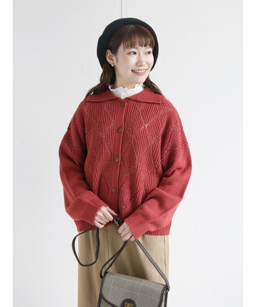 ehka sopo（エヘカソポ）の「ハイネックシアーカットソー（Tシャツ/カットソー・レディース・ブラック/ベージュ/オフホワイト/ミント・ﾌﾘ-）」の18枚目の写真