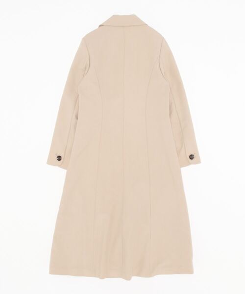 MISCH MASCH（ミッシュマッシュ）の「オータムテーラードコート（ステンカラーコート・レディース・ベージュ/モカ/ブラック・MEDIUM）」の17枚目の写真