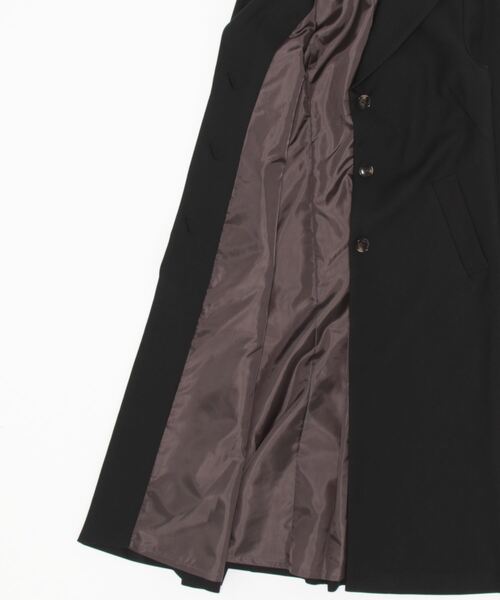 MISCH MASCH（ミッシュマッシュ）の「オータムテーラードコート（ステンカラーコート・レディース・ベージュ/モカ/ブラック・MEDIUM）」の19枚目の写真