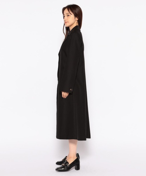 MISCH MASCH（ミッシュマッシュ）の「オータムテーラードコート（ステンカラーコート・レディース・ベージュ/モカ/ブラック・MEDIUM）」の6枚目の写真