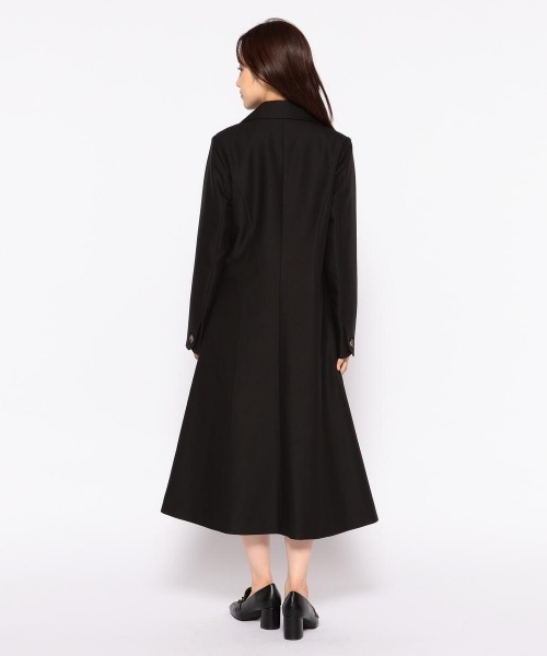 MISCH MASCH（ミッシュマッシュ）の「オータムテーラードコート（ステンカラーコート・レディース・ベージュ/モカ/ブラック・MEDIUM）」の7枚目の写真