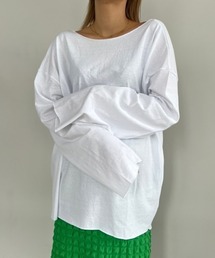 AMAIL | 2way open loose cloth(Tシャツ/カットソー)