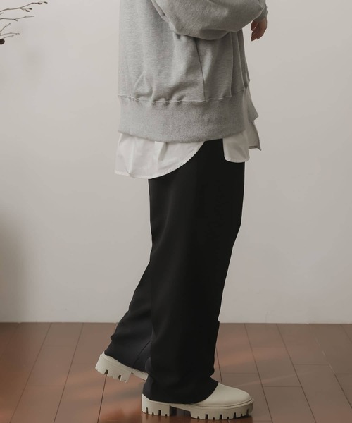 SENSE OF PLACE by URBAN RESEARCH(センスオブプレイスバイアーバンリサーチ)の「センタープレスイージーパンツ(その他パンツ・レディース・ブラウン系その他/アイボリー/ブラック/グリーン・SMALL/MEDIUM)」の20枚目の写真