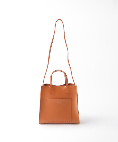 JOURNAL STANDARD SELECT（ジャーナルスタンダードセレクト）の「【YAHKI /ヤーキ】W FACE MINI TOTE：ショルダートートバッグ（ショルダーバッグ・レディース・ブラック/グリーン/オレンジ・FREE）」の8枚目の写真