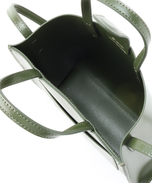 JOURNAL STANDARD SELECT（ジャーナルスタンダードセレクト）の「【YAHKI /ヤーキ】W FACE MINI TOTE：ショルダートートバッグ（ショルダーバッグ・レディース・ブラック/グリーン/オレンジ・FREE）」の12枚目の写真