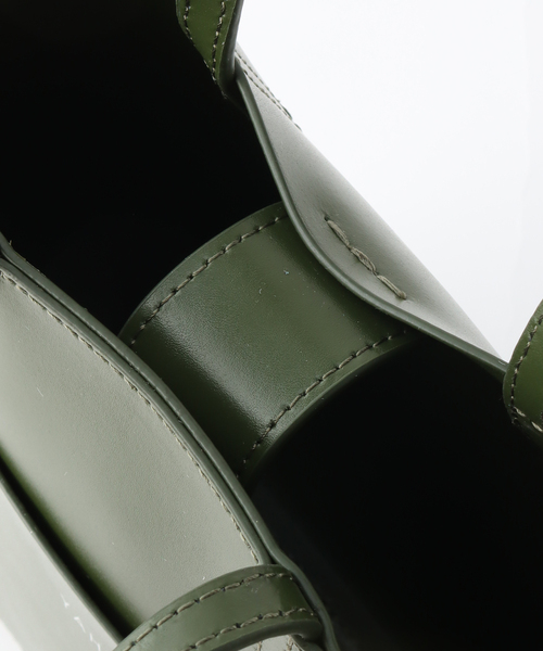 JOURNAL STANDARD SELECT（ジャーナルスタンダードセレクト）の「【YAHKI /ヤーキ】W FACE MINI TOTE：ショルダートートバッグ（ショルダーバッグ・レディース・ブラック/グリーン/オレンジ・FREE）」の15枚目の写真