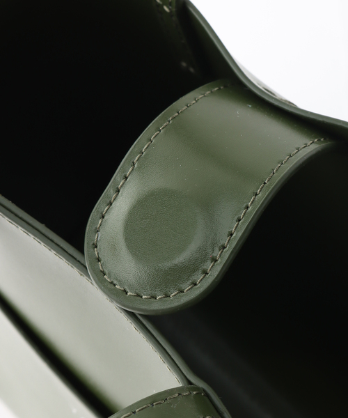 JOURNAL STANDARD SELECT（ジャーナルスタンダードセレクト）の「【YAHKI /ヤーキ】W FACE MINI TOTE：ショルダートートバッグ（ショルダーバッグ・レディース・ブラック/グリーン/オレンジ・FREE）」の16枚目の写真