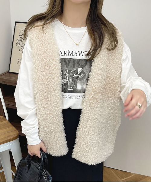 apres jour（アプレジュール）の「アソートデザインTシャツ【ZOZOTOWN限定アイテム】（Tシャツ/カットソー・レディース・ブラック系その他/オフホワイト/ホワイト系その他/ピンク・X-LARGE/フリー）」の7枚目の写真
